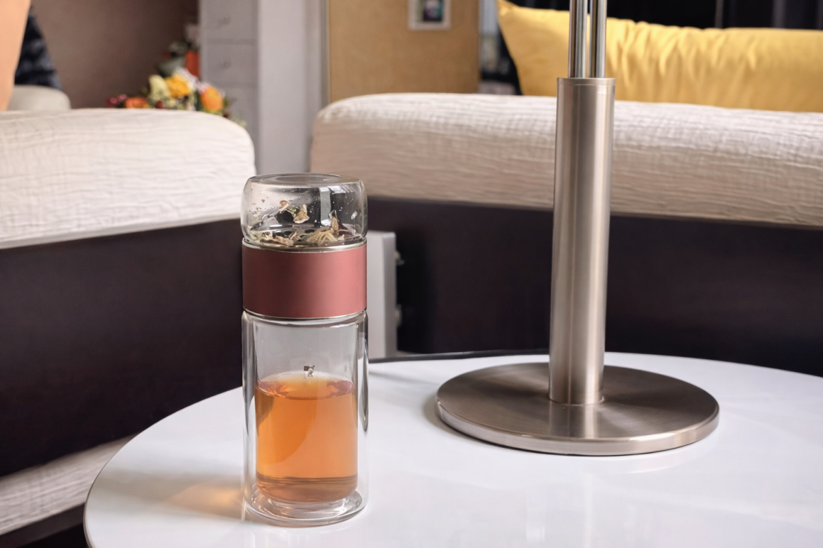 Bình pha trà thuỷ tinh